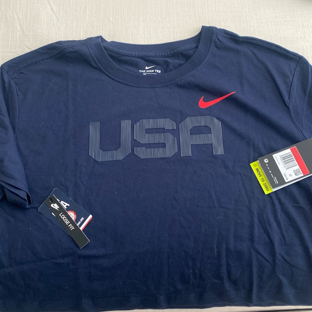 NWT Nike USA Crop T-shirt